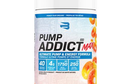 BELIEVE SUPPLEMENTS - Pump Addict Max 2.0 - Pre-Workout