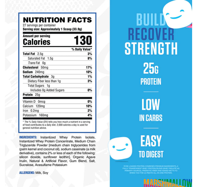 RYSE - Loaded Protein - Protein - Whey