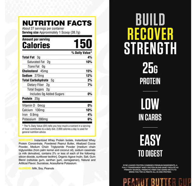 RYSE - Loaded Protein - Protein - Whey