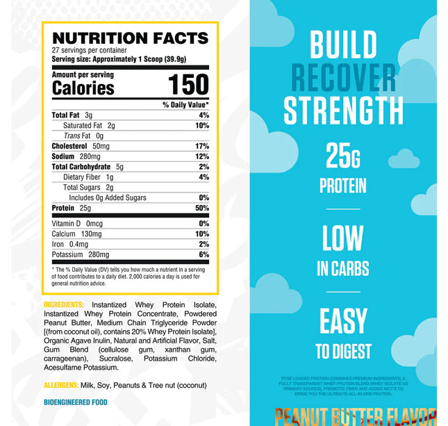 RYSE - Loaded Protein - Protein - Whey