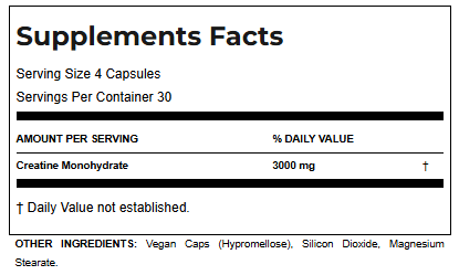 ALLMAX - Creatine Monohydrate - Capsules