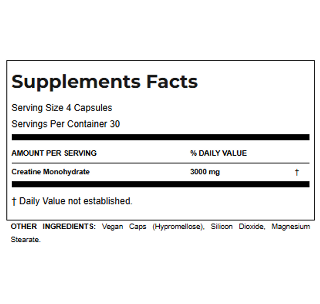 ALLMAX - Creatine Monohydrate - Capsules