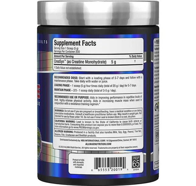 ALLMAX - Creatine Monohydrate - Powder