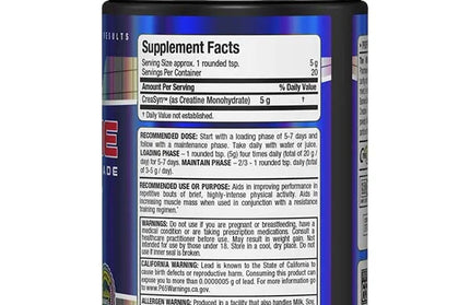ALLMAX - Creatine Monohydrate - Powder