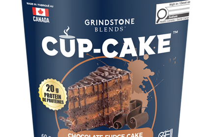 GRINDSTONE BLENDS - Cup-Cake - Protein Snack Single Serve Cup