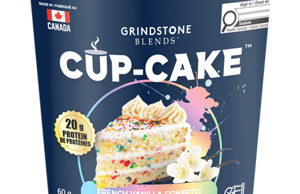 GRINDSTONE BLENDS - Cup-Cake - Protein Snack Single Serve Cup