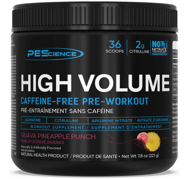 PE SCIENCE - High Volume - Pre-Workout - Stim-Free