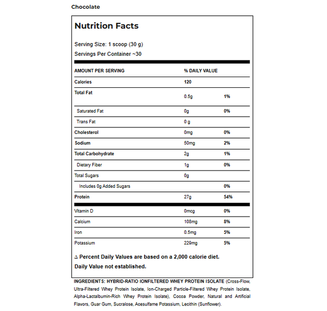 ALLMAX - ISOFlex - Protein - ISO