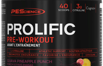 PE SCIENCE - Prolific - Pre-Workout