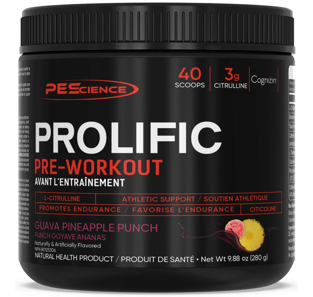 PE SCIENCE - Prolific - Pre-Workout