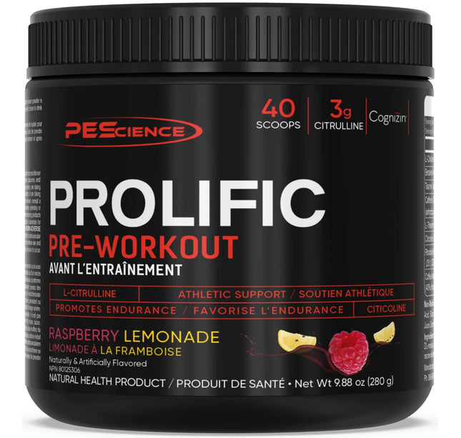 PE SCIENCE - Prolific - Pre-Workout