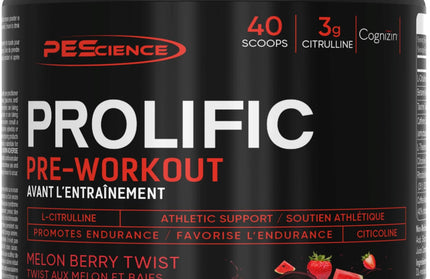 PE SCIENCE - Prolific - Pre-Workout