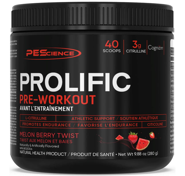 PE SCIENCE - Prolific - Pre-Workout