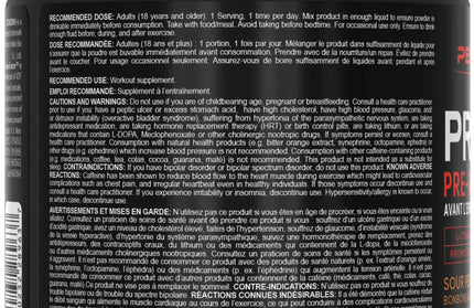 PE SCIENCE - Prolific - Pre-Workout