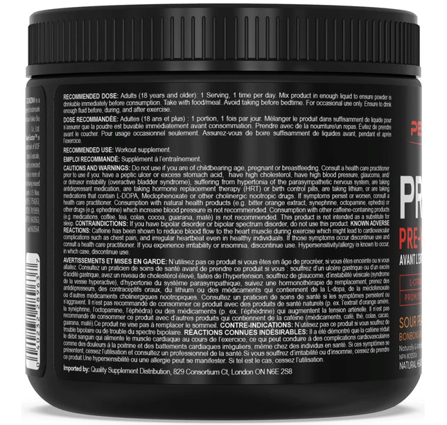 PE SCIENCE - Prolific - Pre-Workout