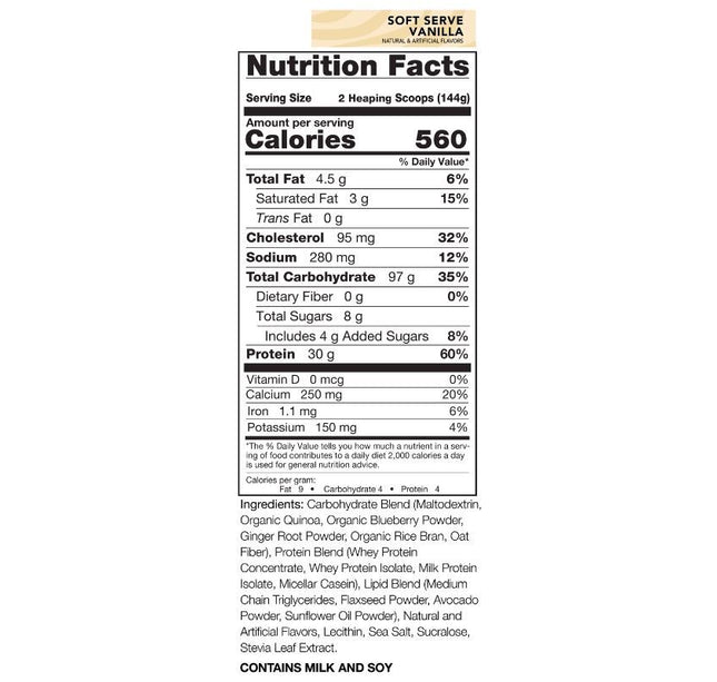 RIVAL NUTRITION - Clean Gainer - Protein - Gainer