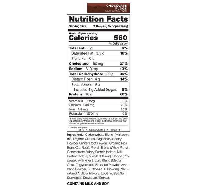 RIVAL NUTRITION - Clean Gainer - Protein - Gainer