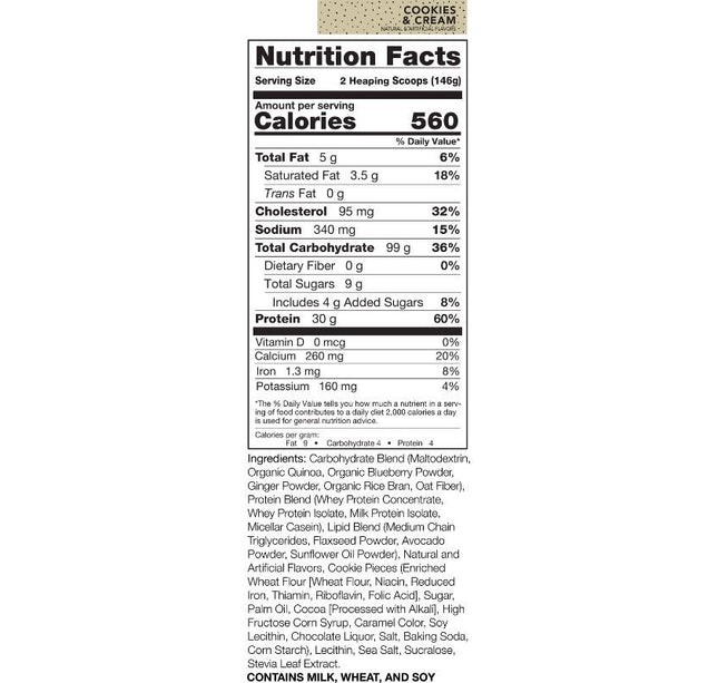 RIVAL NUTRITION - Clean Gainer - Protein - Gainer