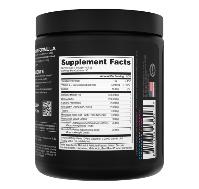 BUCKED UP - Bucked Up - Pre-Workout - USA