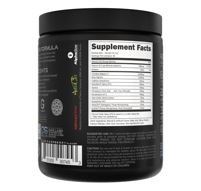 BUCKED UP - Woke AF - Pre-Workout - USA
